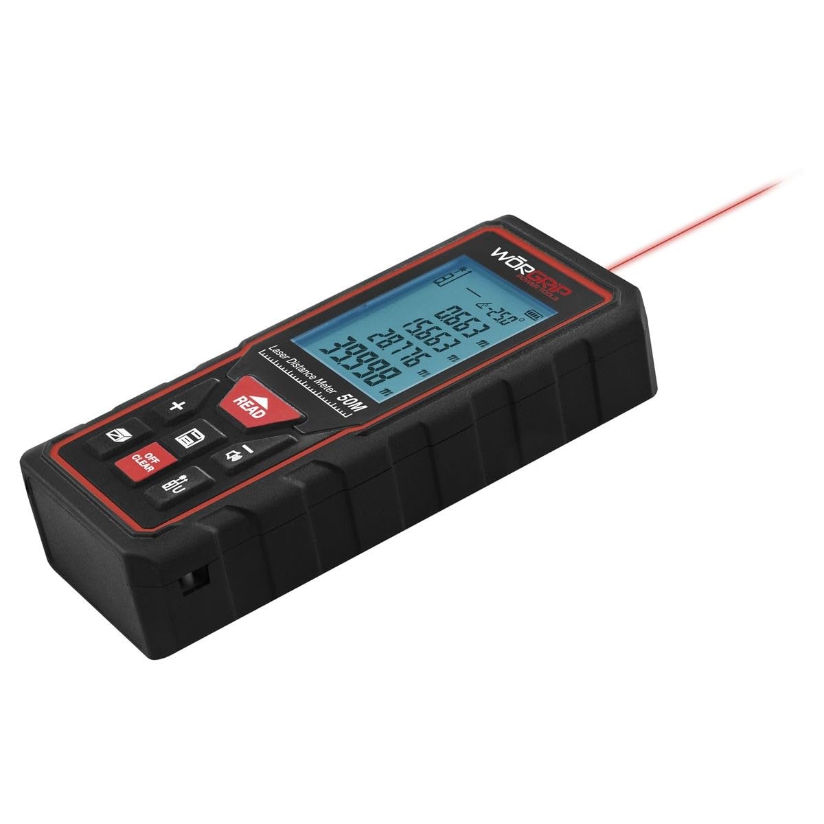 Medidor laser 50m multifuncion worgrip