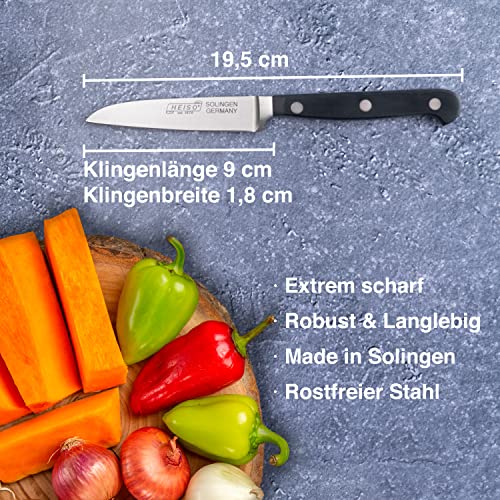 Heiso Gemüsemesser – handgeschmiedetes Küchenmesser aus Solingen