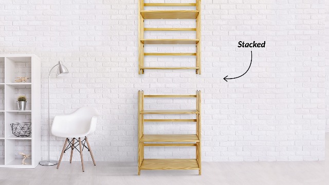 Amazon.com: Casual Home 3-Shelf Stackable 27.5