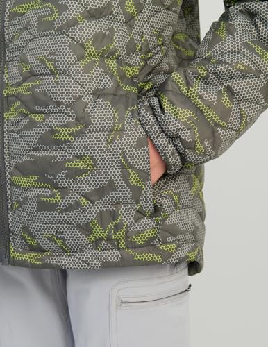 HUK Boys' Scale Jacket, DWR Performance Quilted Fishing Coat for Kids4