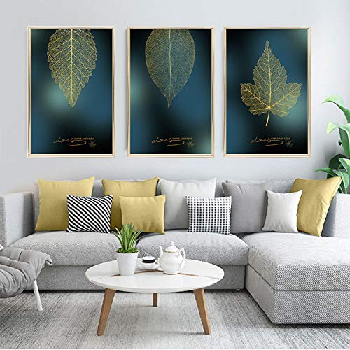 Toile peinture abstraite pour combler le vide d'un grand mur blanc de salon de 70x100cm