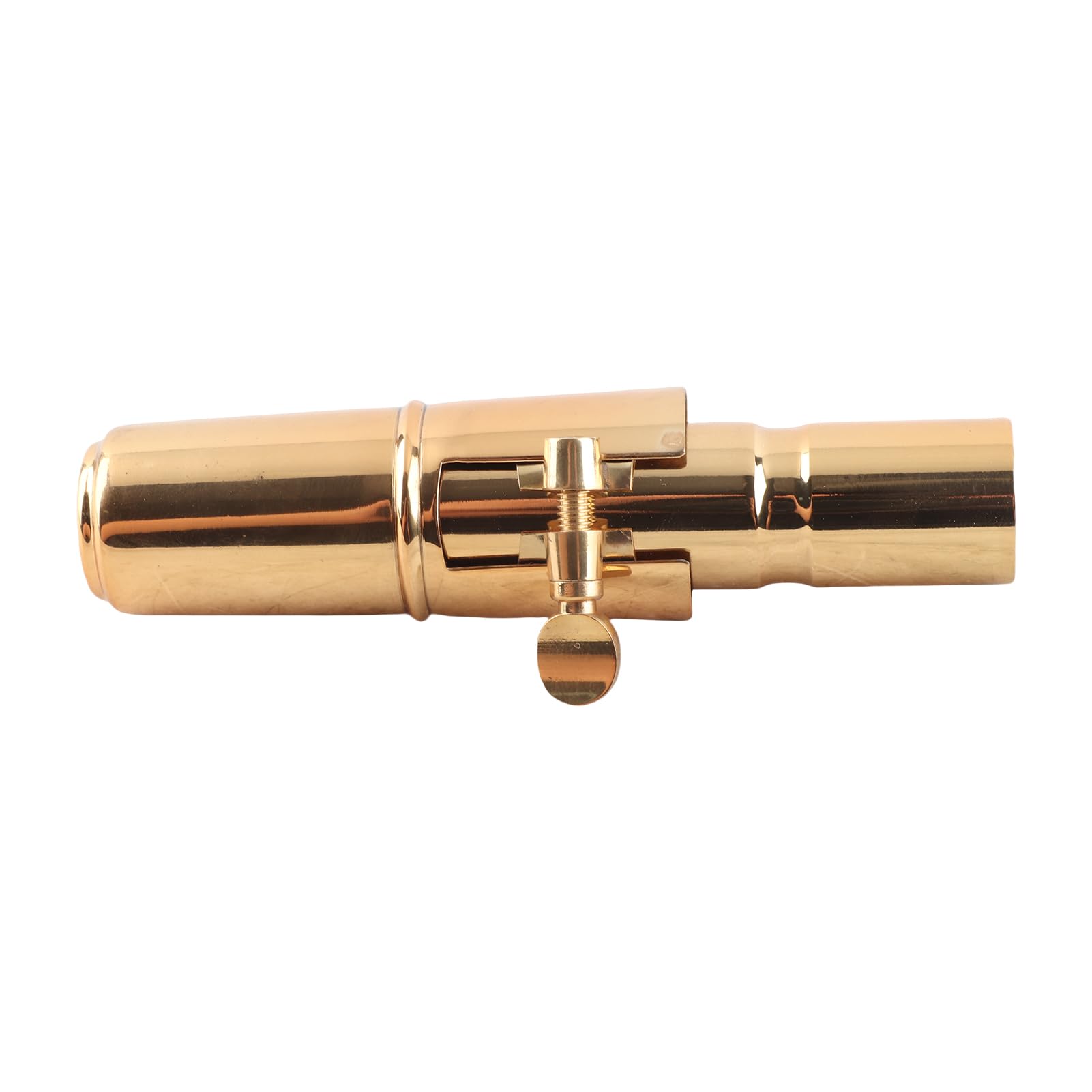 Bocchino per Sassofono Tenore Bocchino per Sassofono in Ottone Parti e Accessori Strumenti Accessori Fiati Toppa con Fibbia in Metallo a Risonanza Brillante Pop Jazz