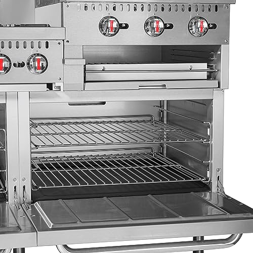 Koolmore KM-CRGB60-LP 60 Inch 6 Burner Commercial Liquid Propane Range thumb #6