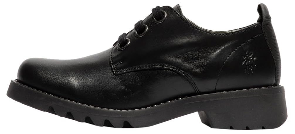 Fly London Womens Ruda538fly Moccasin, Black, 5 UK