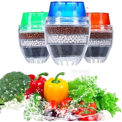 3Pcs RANRIVERS Activated Carbon Water Filter Cover