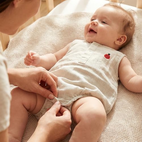 Image of The White Cradle Muslin Jhabla for Newborn Baby, Organic Cotton Vest