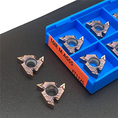 Puntas de carburo para torno 10 piezas AG55 AG60 FT1125 miniatura 2