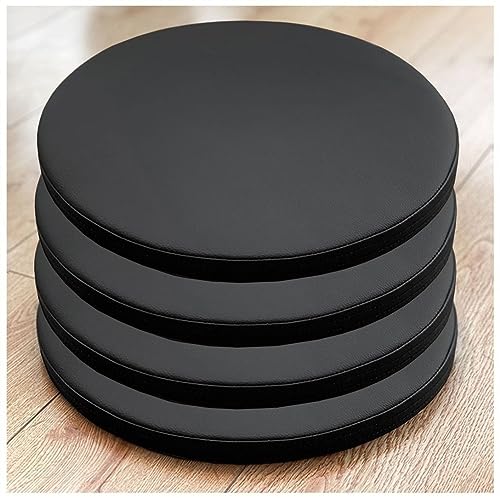 Coussins de siège ronds pour tabouret de cuisine et repas conviviaux autour du bar