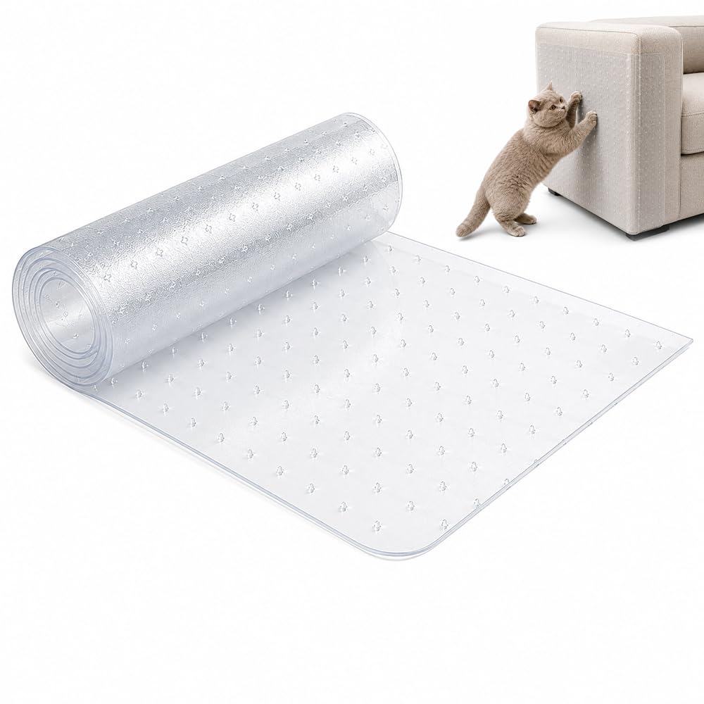 Protection de tapis sous la porte et le canapé contre les griffures