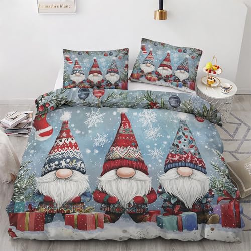 Generisch Weihnachts Wichtel Bettwäsche 135x200 2teilig,...