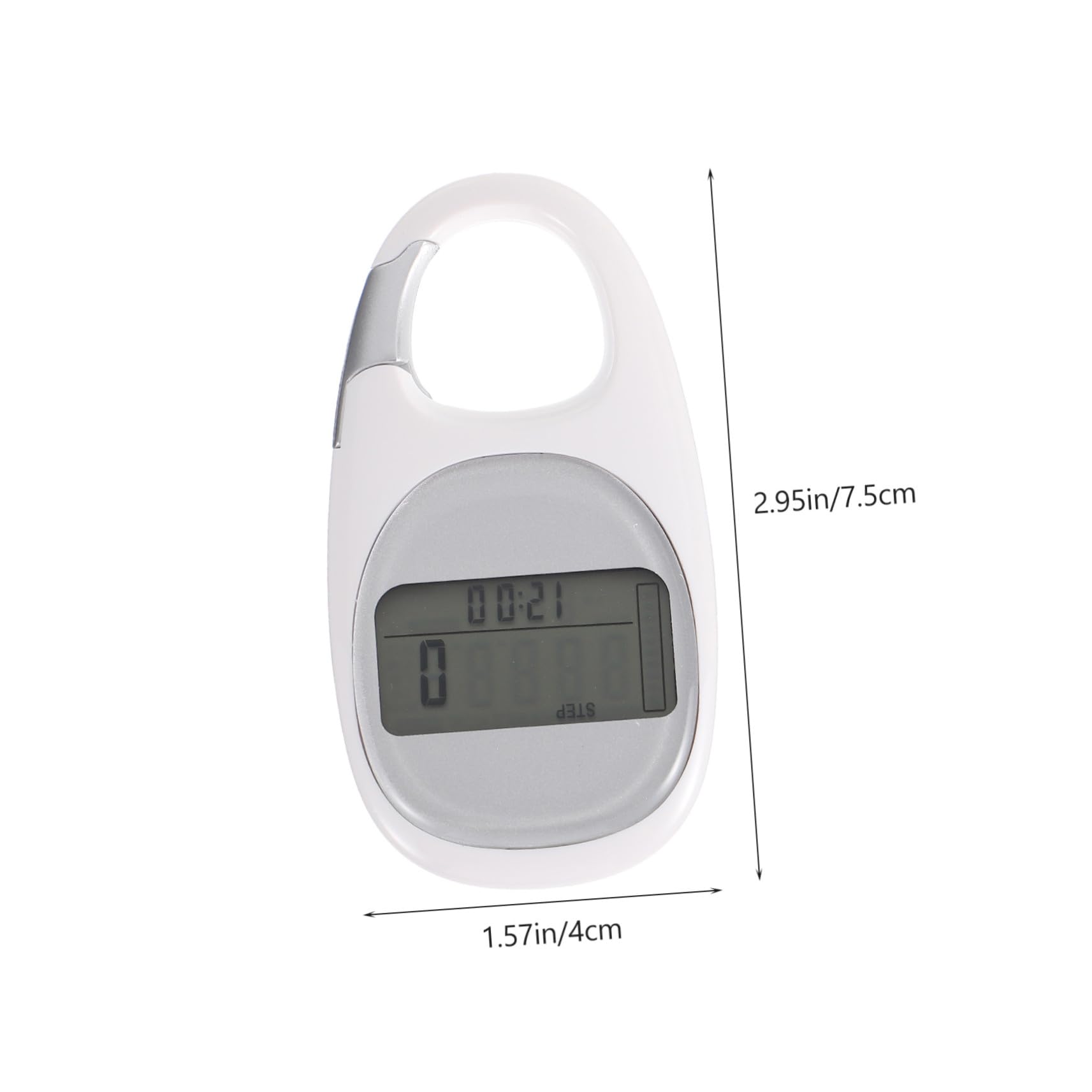 Podomètre Portable Multifonctionnel pour Outdoor Compteur de Compteur de Calories pour Randonnée Sport Couleur Aléatoire
