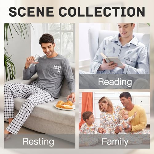 Custom Pajama Pants - Personalized Sleepwear & Lounge Pants with Text/Photo Printing - Family Matching3