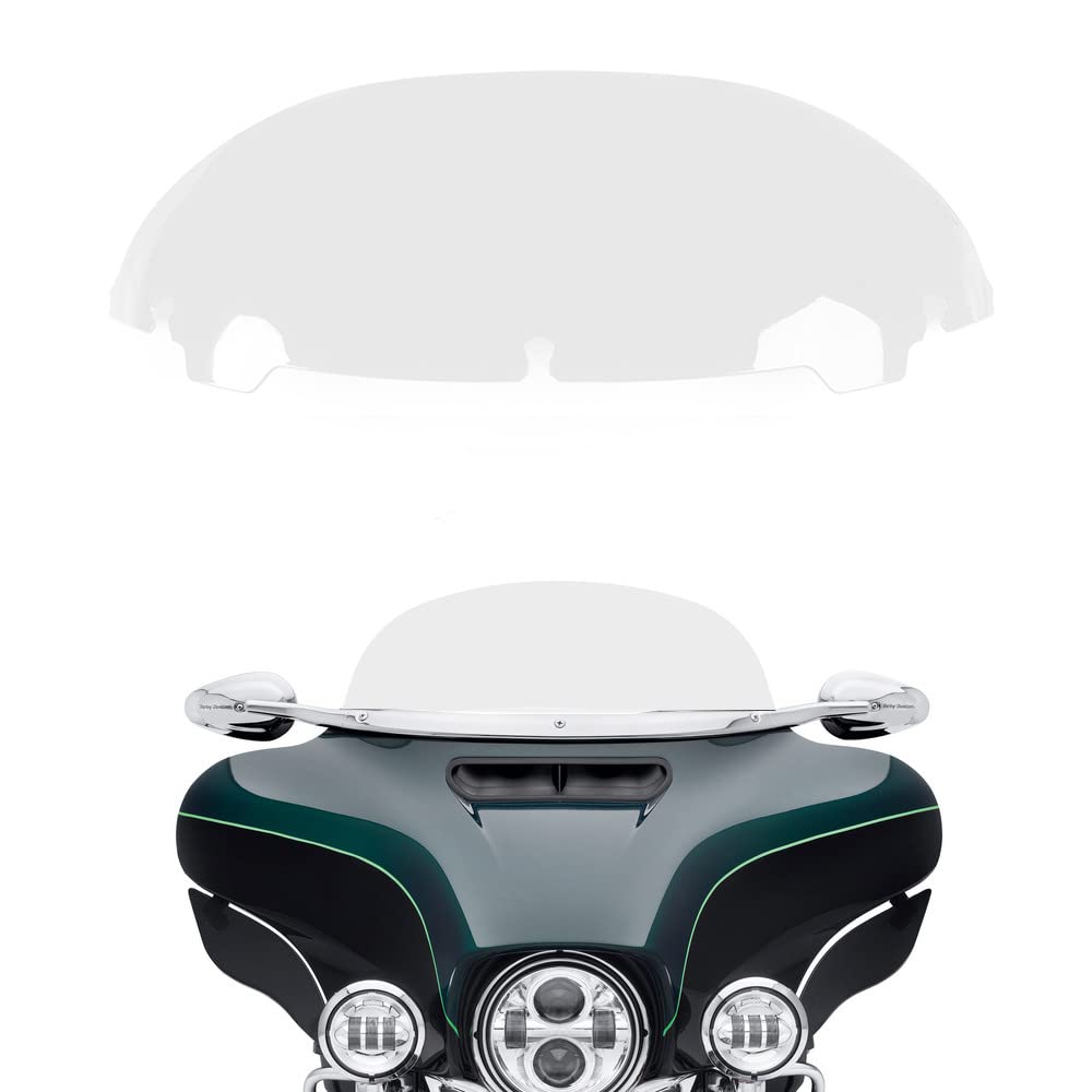 Clear 7" Tint Windshield Windscreen Compatible for 2014-2022 Harley Davidson Touring Street Glide Electra Glide FLHT FLHTCU Ultra Classic Glide FLHX FLHTK 14-22