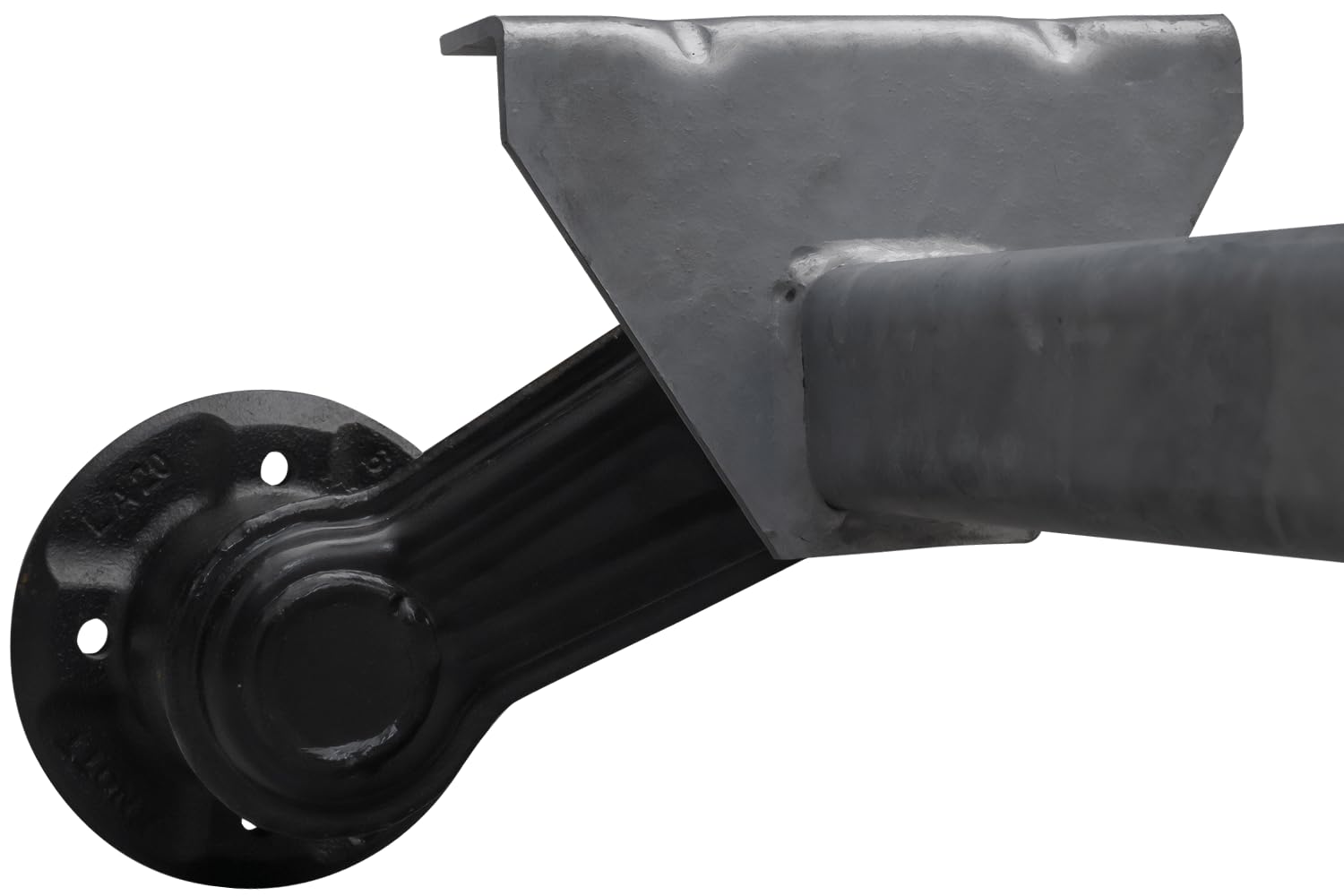 Knott Eje sin Freno 750 kg para Remolque Ligero, Suspensión de Torsión Estable de 1505 mm y Bujes de 1805 mm, Anclaje 4x100 para Unitrailer Moto 3