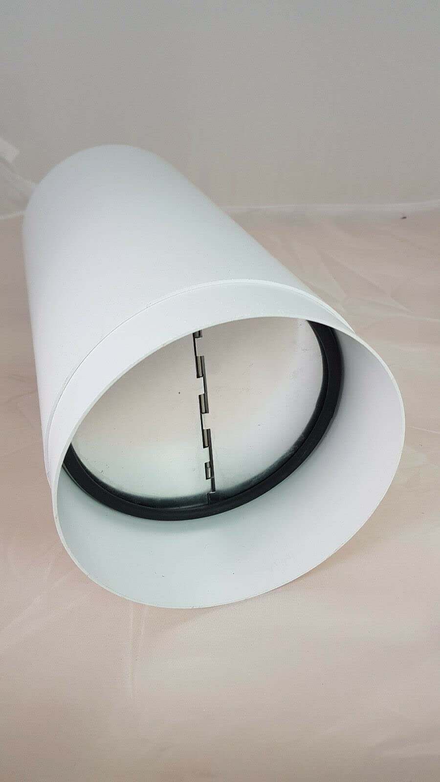 VentilationNord Energiespar Edelstahl Mauerkasten Ø125 anthrazit RAL7016