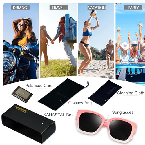 Image of KANASTAL Anti Blue Light Glasses for Women and Men | TR90 Frame,UV Protection,PC Lens,Lightweight,High Definition,Computer,Phone,Video Gaming,Television,Gaming,Screen
