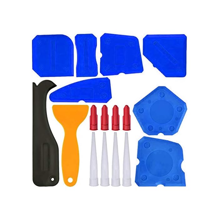 Buy 12 Pieces Caulking Tool Kit Sealant Tools Silicone Sealant