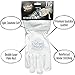 Defiant Metal TIG Welding Gloves - Premium White Goatskin Leather (XLarge)