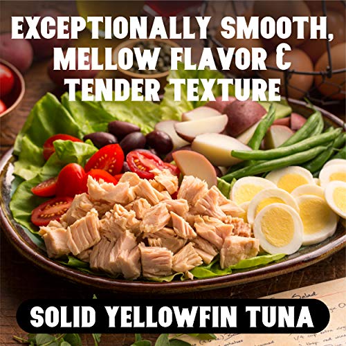Portofino Solid Yellowfin Tuna In Extra Virgin Olive Oil - 4.5Oz Can (Pack Of 12) #TOP4
