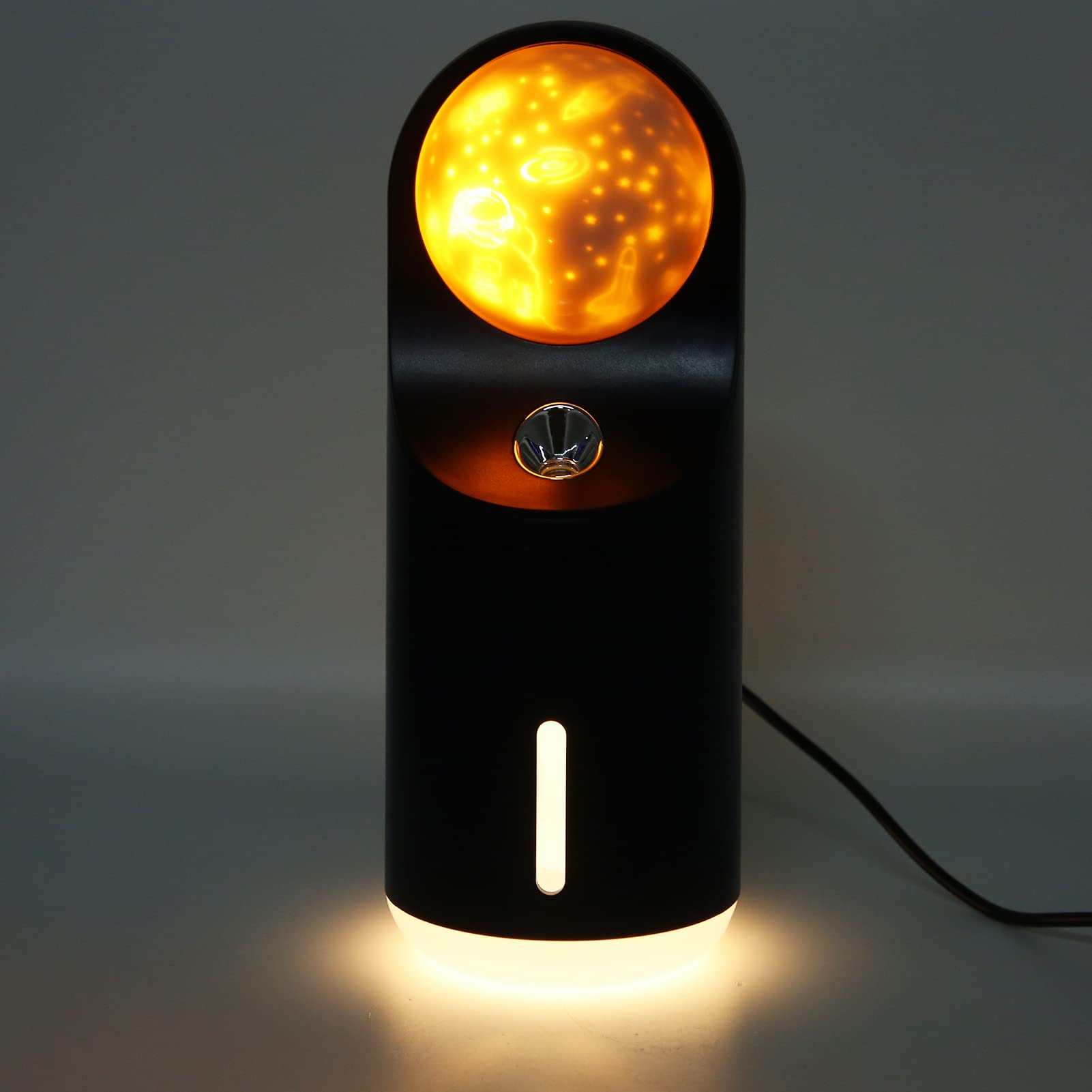 SIXRUN Proiettore Umidificatore 300ml, Luce Notturna e Spegnimento