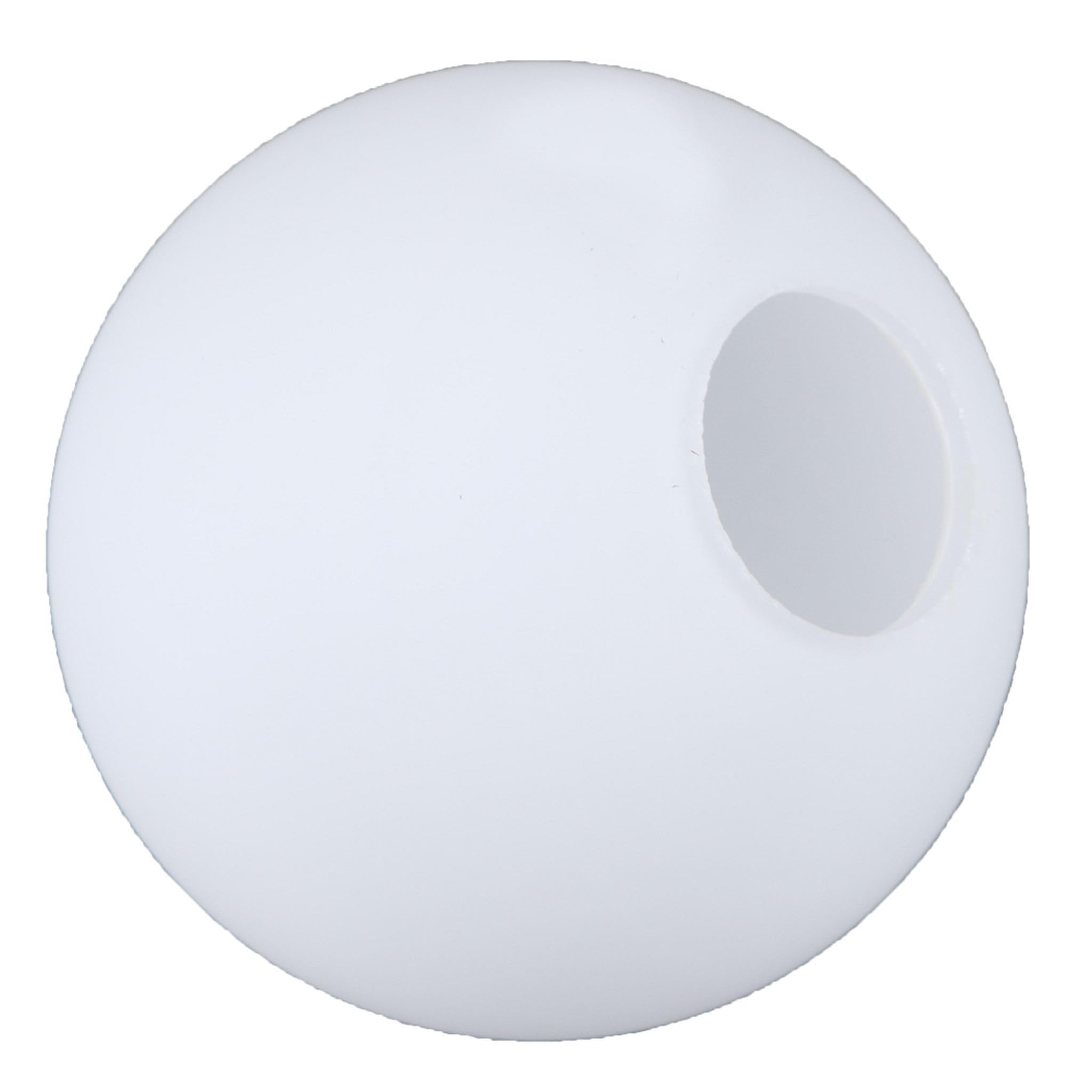 Kugelglas Ersatzglas MD 4910 Ø 70mm – Lampenglas Opal matt weiß – rundes Ersatzglas, passend für Oligo Leuchte OKI-DOKI – Glas Kugel 70 mm, Öffnung 24 mm, Lampenschirm Ersatz