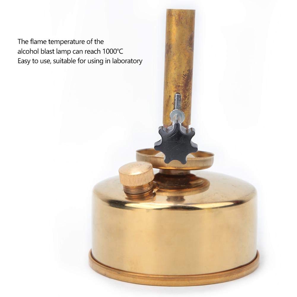 Lampe à alcool 1000 ℃, lampe à alcool pour instrument expérimental de type siège, 300cc pour le chauffage industriel(Alcohol blowtorch)