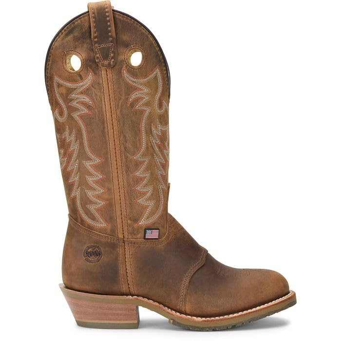 DOUBLE-H 12" Daniela Women's Western Boots - Stylish Buckaroo Leather Footwear for Ranch and Rodeo Adventures2