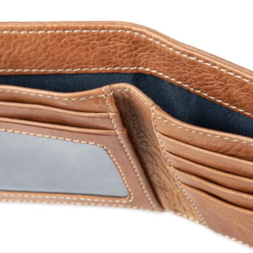 Image of Tommy Bahama Men's Crunch Leather Slimfold Wallet