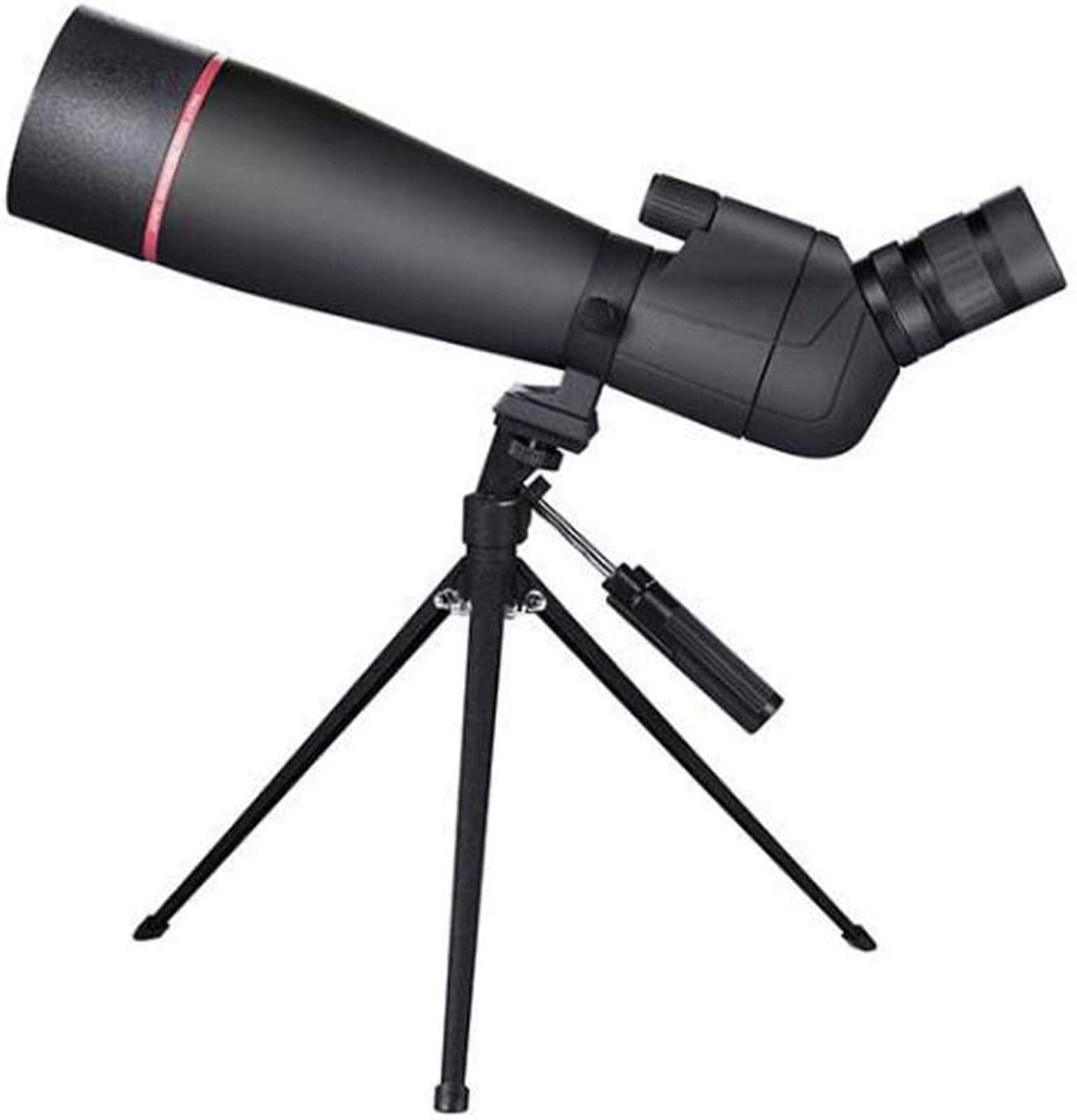 Obserwacja ptaków 20-60X80 Teleskop Bak4 Monokularowy Wodoodporna luneta z zoomem Lornetka przeciwmgielna Odporna na wilgoć Z uchwytem na statyw do telefonu Polowanie luneta optyczna
