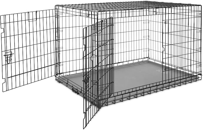 EveryYay by Petco Ultra Tough 2-Door Folding Dog Crate XX-Large 49.3" L X 29.81" W X 32.29" H Without Handles