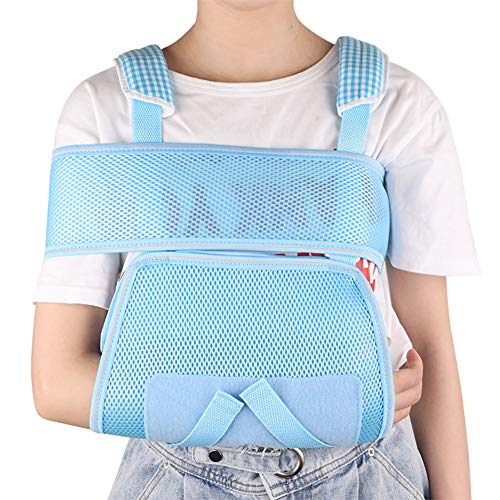 Ibnotuiy Kids Fracture Sling Arm Elbow Fracture Fixed Brace Children Breathable Wrist Dislocation