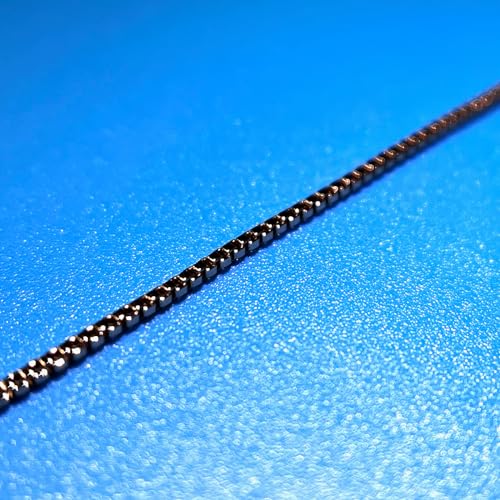 14K Real Yellow/White/Rose Gold Solid Box Link Chain Necklace with Lobster Claw Clasp, Jewelry Gift for Women or Men4