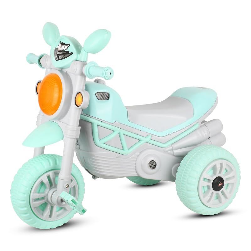 duggi muggi Kids Tricycle - Fun Ride-On Toy for 1-5 Year Olds | Sturdy Pedal Tricycle for Toddlers | Safe & Durable Trike for Outdoor Adventures - Green