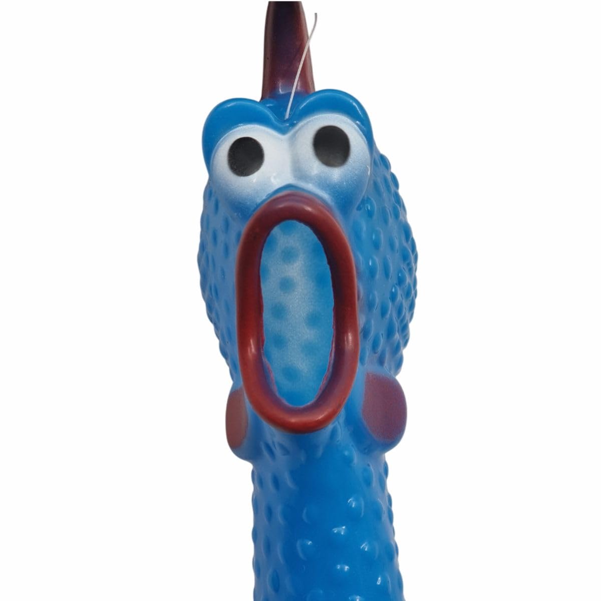 Squeaky Chicken Dog Toy - Durable Plastic Squeaker Toy for Dogs - Fun Noisy Toy for Chewing Fetch & Play - 40cm Long - Image 3