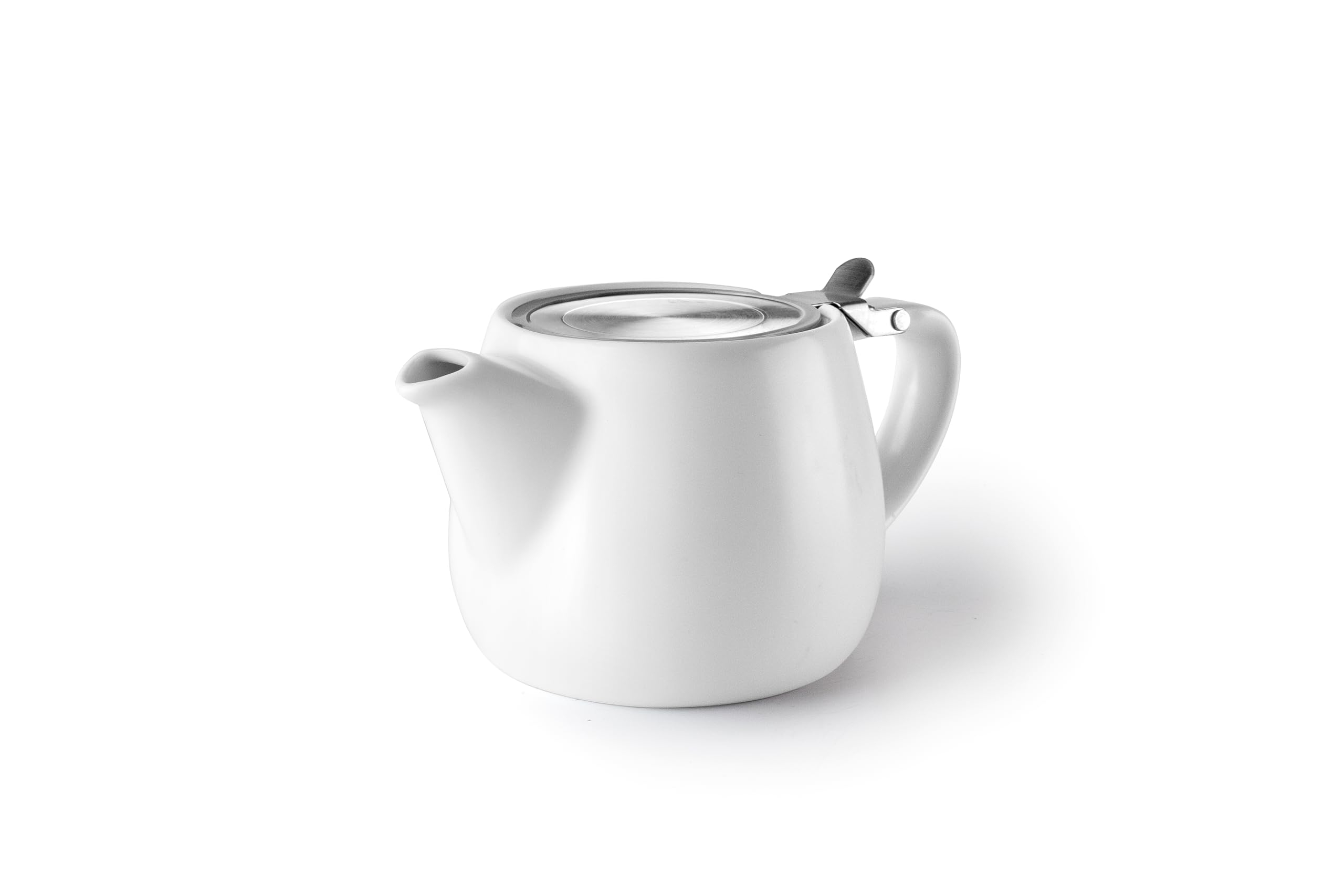 IBILI - Luxor White Teapot, Porcelain, 540 ml