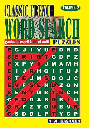 CLASSIC FRENCH Word Search Puzzles. Vol. 2 (French Edition)