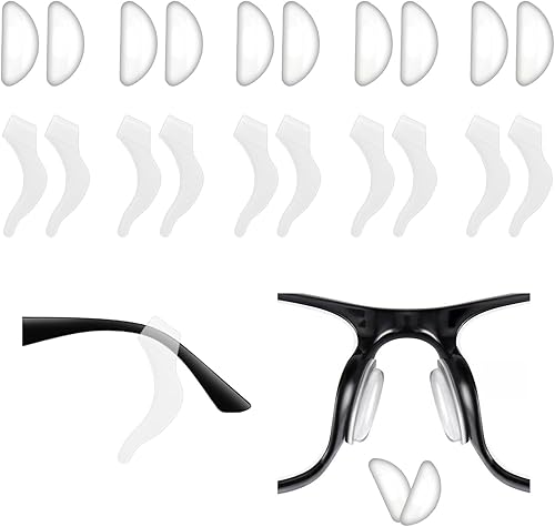 Juego de almohadillas para las orejas y almohadillas para la nariz, almohadillas para la nariz y agarraderas para las orejas, soporte