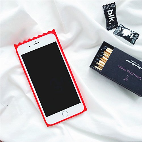 Red Milky Candy Bar Soft Case for iPhone 7 Plus / 8 Plus 7Plus