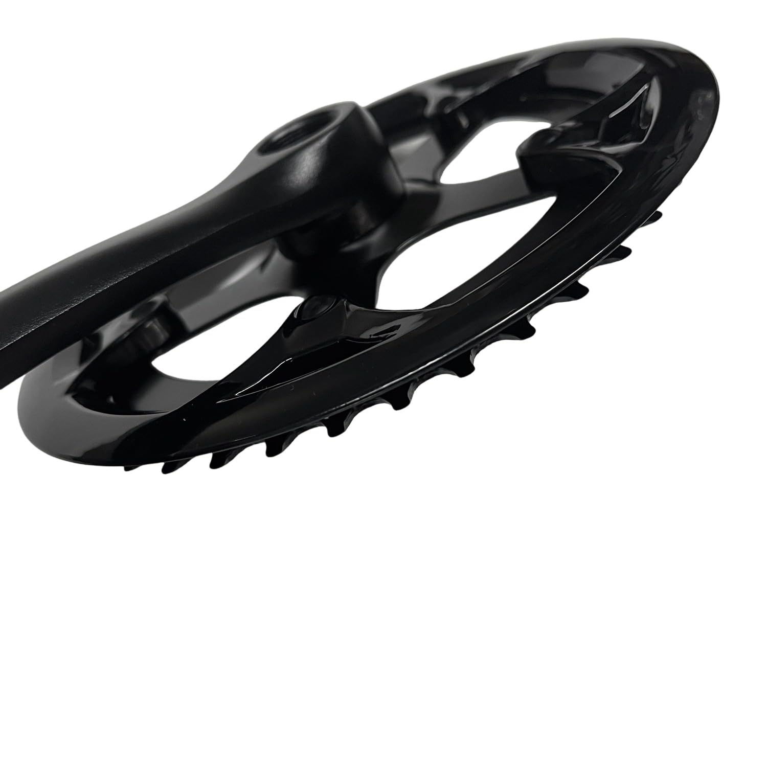 Juego de Bielas Bicicleta Foling 42T 152mm Carretera Piñón Placa Dientes Huecos