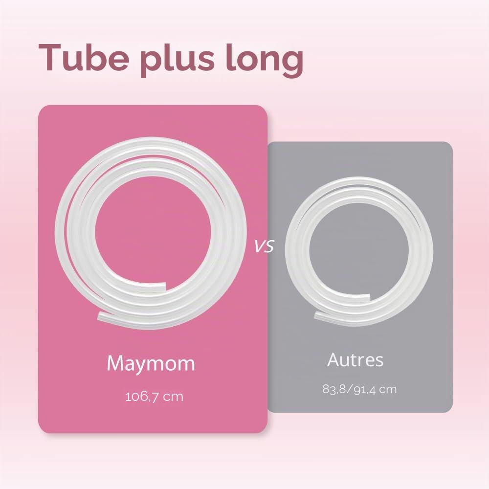 Maymom Pièces de pompe compatibles avec Spectra S2 S1, valve à bride de 13 mm, protecteur de refoulement, pièce de pompe de rechange Spectra S2 non originale