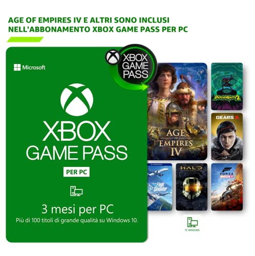 Xbox-Game-Pass-for-PC-3-Month-Age-of-Empires-IV-e-incluso-con-labbonamento-Windows-10-Codice-download