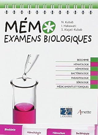 Mémo Examens biologiques