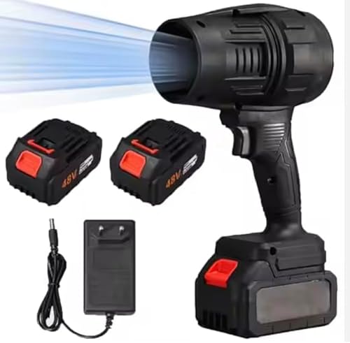 SQUADO Soffiatore a Batteria 48V, Velocità dell'Aria 126 km/h, 2