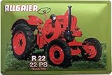 allgaier france  Deko7 Plaque en tôle Allgaier type R22 22 CV - 30 x 20 cm