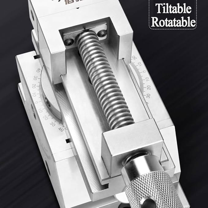 Tornillo de banco inclinable, tornillo de banco de prensa angular estilo cuna para joyería y acabado de diamantes,