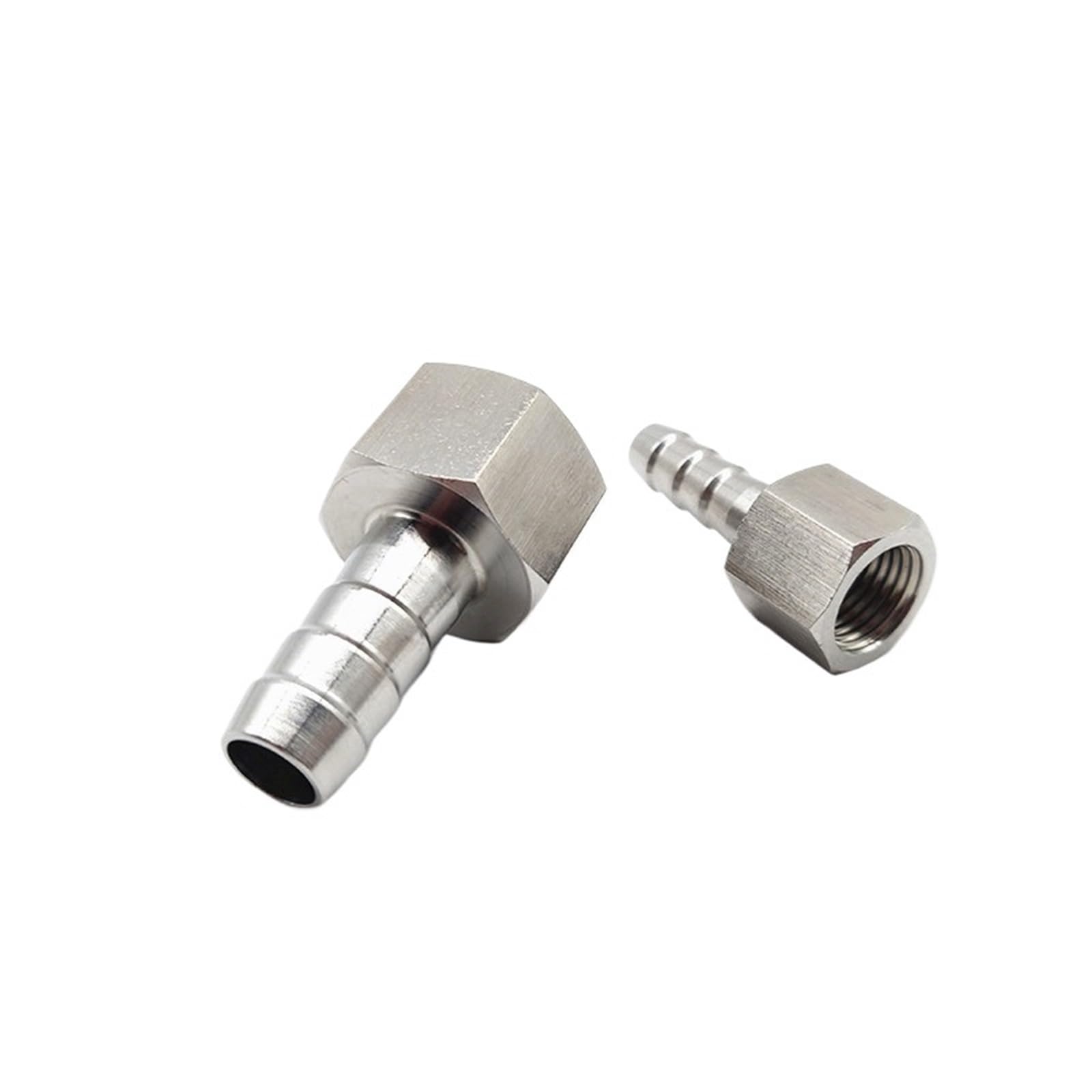 Conector espiga para manguera M18x1.5 a 10mm en acero inoxidable 304 para tubos