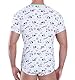 Landofgenie One Piece Shirt Jumpsuit Herren Unterwäsche Rundhalsausschnitt Onesie Baumwolle Männer Bodysuit Druckknöpfe Schritt Panda L