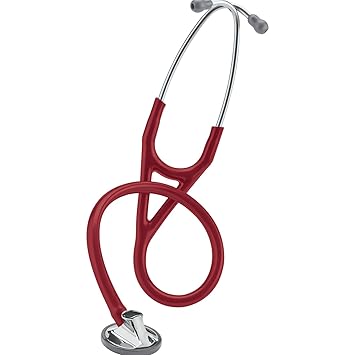 3M Littmann Master Cardiology Stethoscope, Burgundy Tube, 27 inch, 2163