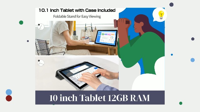 Amazon.com : NEWISION 10 Inch Android Tablet with 4G Phone Call