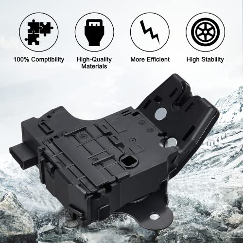 Image of SYERAL Trunk Lid Latch Power Lock Actuator 940-108 Tailgate Liftgate Door Lock Compatible with Cadillac ATS CT4 CT5, Compatible with Chevrolet Camaro Corvette Cruze Buick Cascada LaCrosse Regal Verano